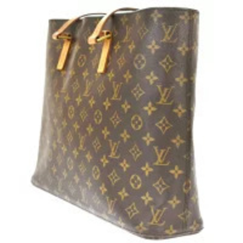 Louis Vuitton Monogram Bag Tote Luco Leather Shoulder Brown